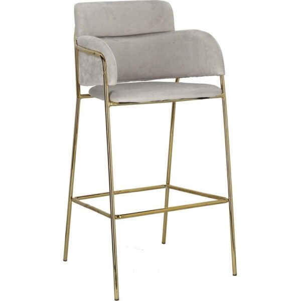 Modern Velvet Bar Chair