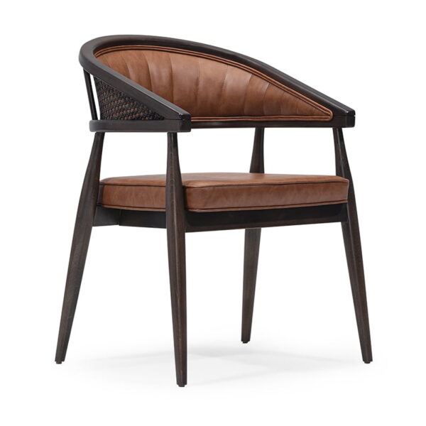 Upholstered Wooden Chair