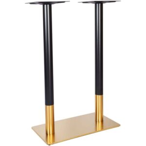 Hybrid Rectangle Twin Bar Table Base