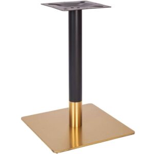 Square Hybrid Dining Table Base(Gold/Black)