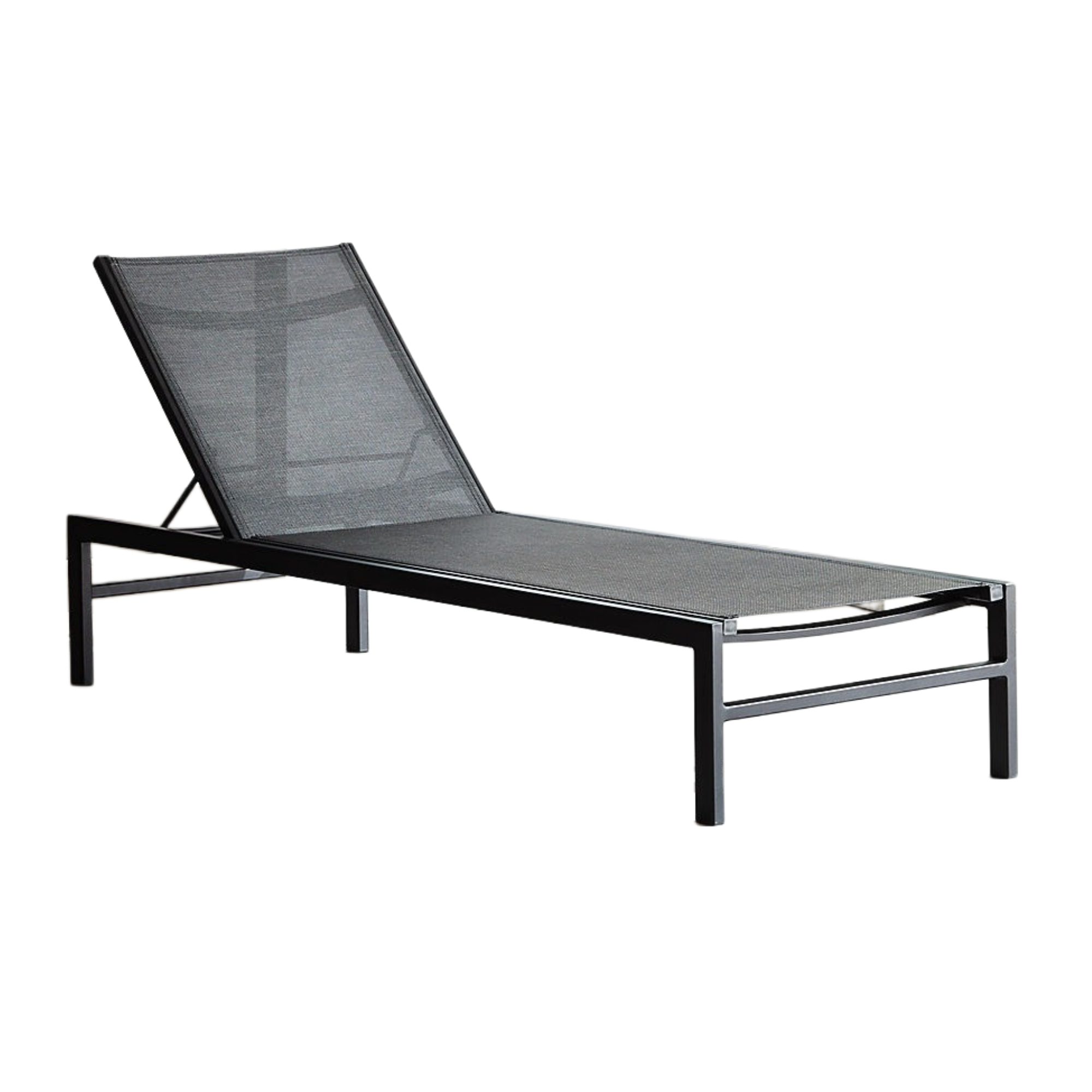 Idle Black Sun Lounger