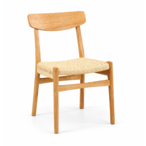 Noma Natural Wood Cane Dining Chair