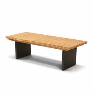 Philadelphia Natural Wood Outdoor Dining Table