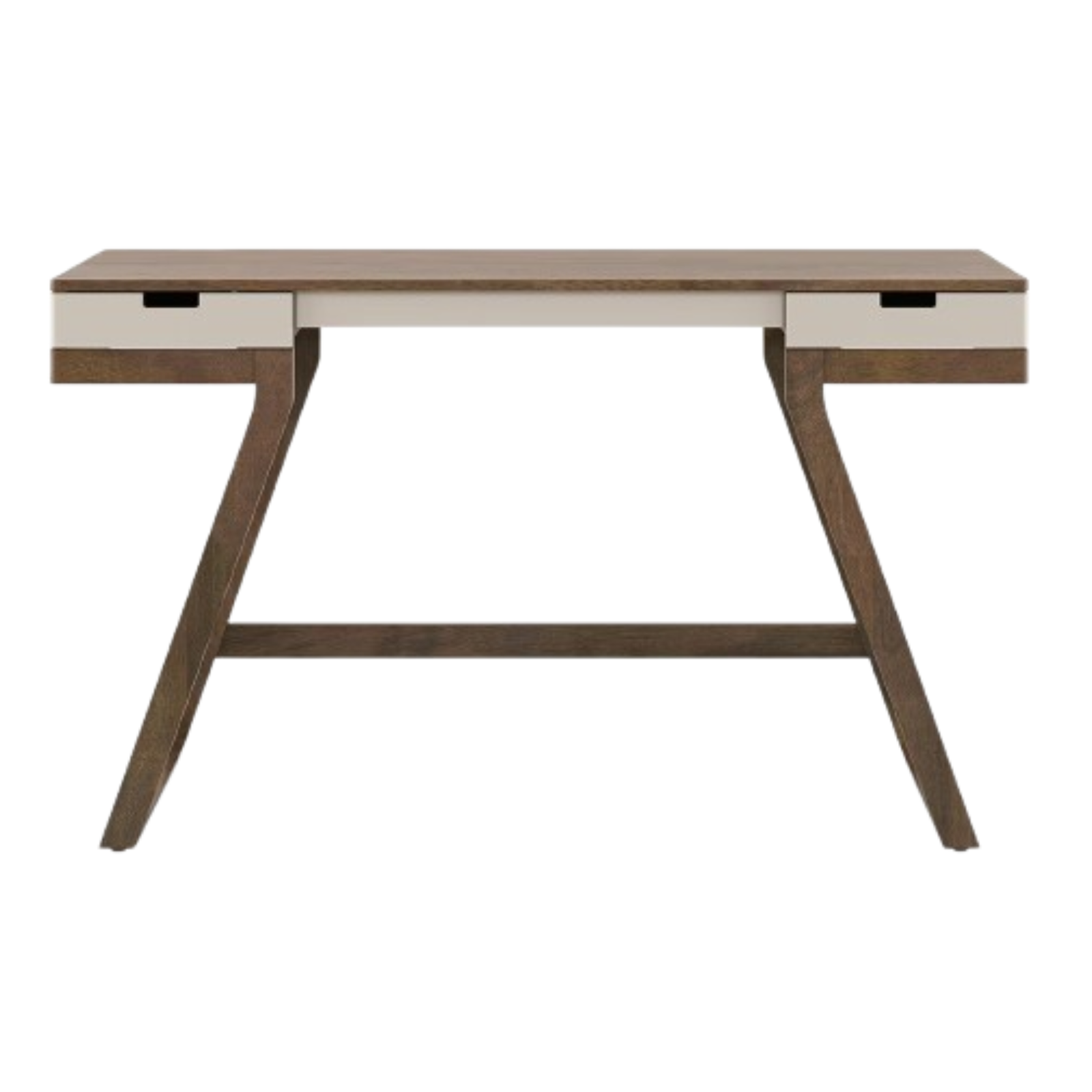Truman Study Table Creamy Crust in Danish Walnut Finish